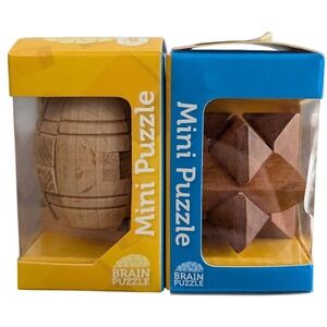 Mini brain puzzle Wood toys 8 years plus mastermind Toys